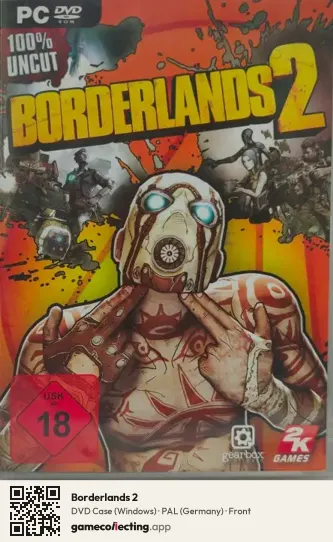 Borderlands 2 Computer, Germany box front