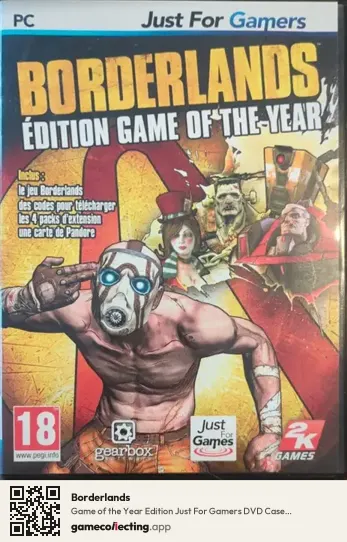 Borderlands Computer, France box front