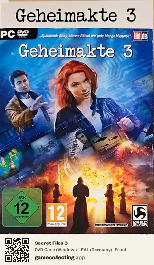 Secret Files 3 Computer, Germany box front