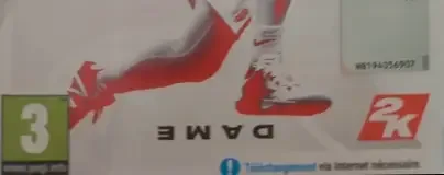 NBA 2K21, the PEGI square on its front