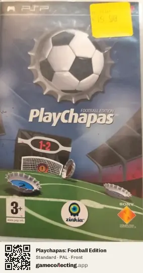 Playchapas: Football Edition PlayStation Portable, PAL box front