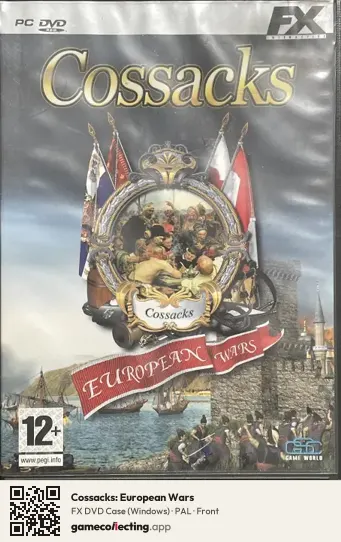 Cossacks: European Wars Computer, PAL box front