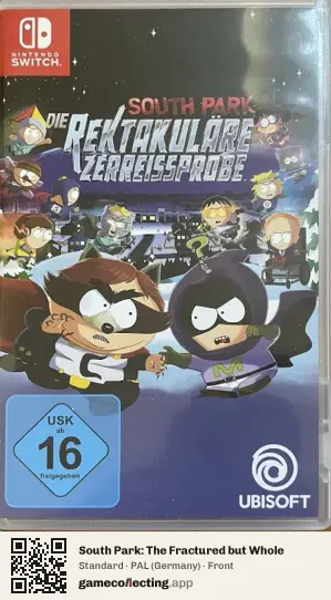 South Park: The Fractured but Whole Nintendo Switch, Germany box front