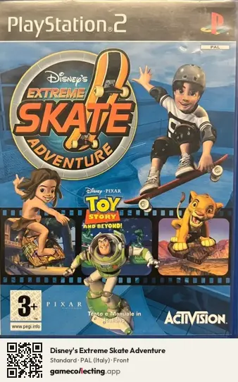 Disney's Extreme Skate Adventure PlayStation 2, Italy box front