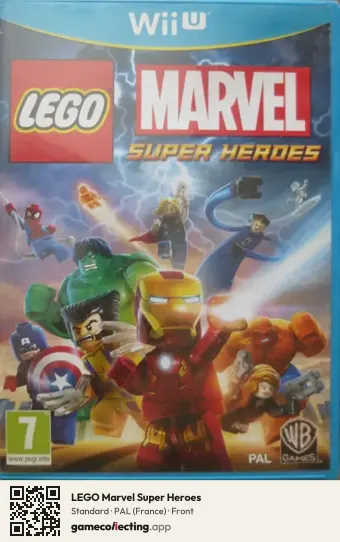LEGO Marvel Super Heroes Nintendo Wii U, France box front