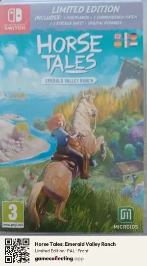 Horse Tales: Emerald Valley Ranch Nintendo Switch, PAL box front