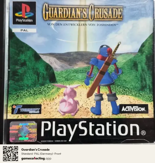 Guardian's Crusade PlayStation, Germany box front