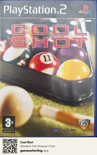 Cool Shot PlayStation 2, France box front