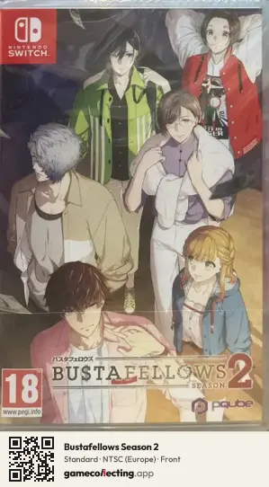 Bustafellows Season 2 Nintendo Switch, Europe box front