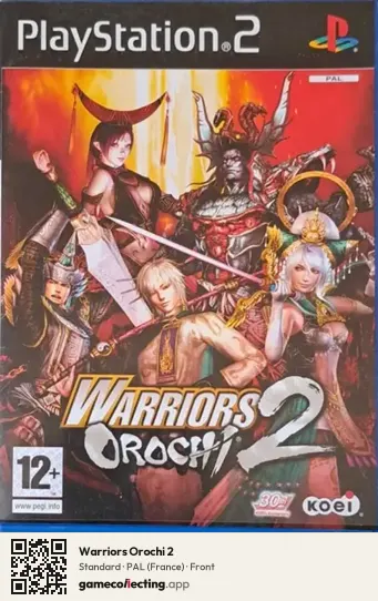 Warriors Orochi 2 PlayStation 2, France box front
