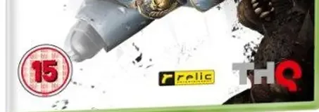 Warhammer 40,000: Space Marine, the BBFC circle on its front
