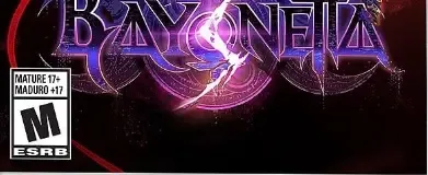 Bayonetta 3, the PEGI square on its front