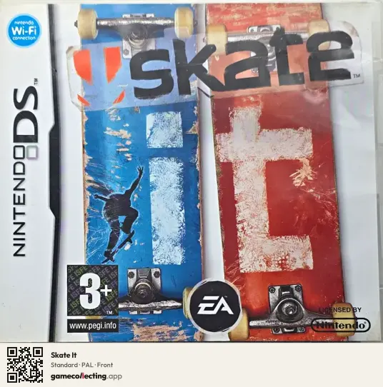 Skate It Nintendo DS, PAL box front