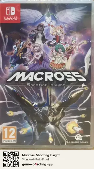 Macross: Shooting Insight Nintendo Switch, PAL box front