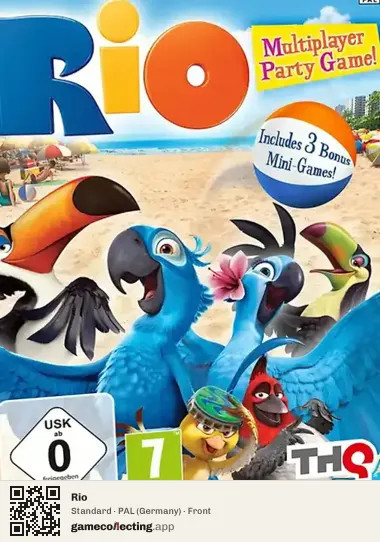 Rio Xbox 360, Germany box front