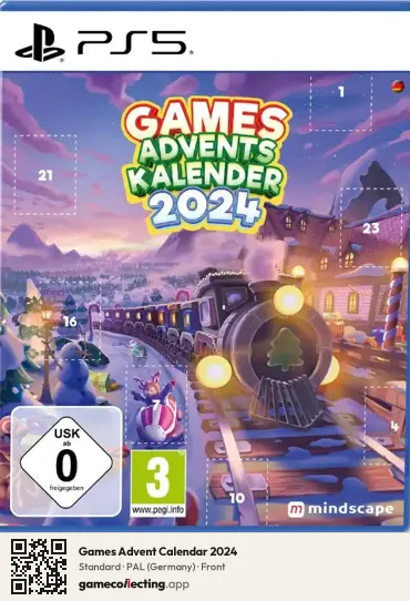 Games Advent Calendar 2024 PlayStation 5, Germany box front