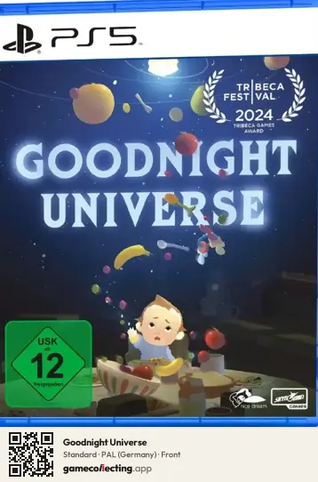 Goodnight Universe PlayStation 5, Germany box front