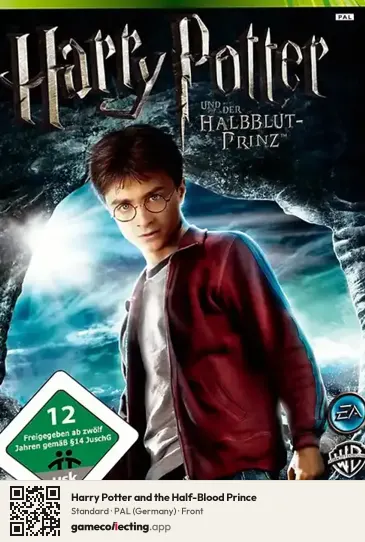 Harry Potter and the Half-Blood Prince Xbox 360, Germany box front