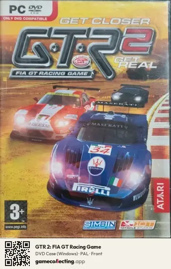GTR 2: FIA GT Racing Game Computer, PAL box front