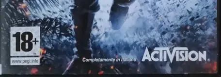 Call of Duty: World at War, the PEGI square on its front