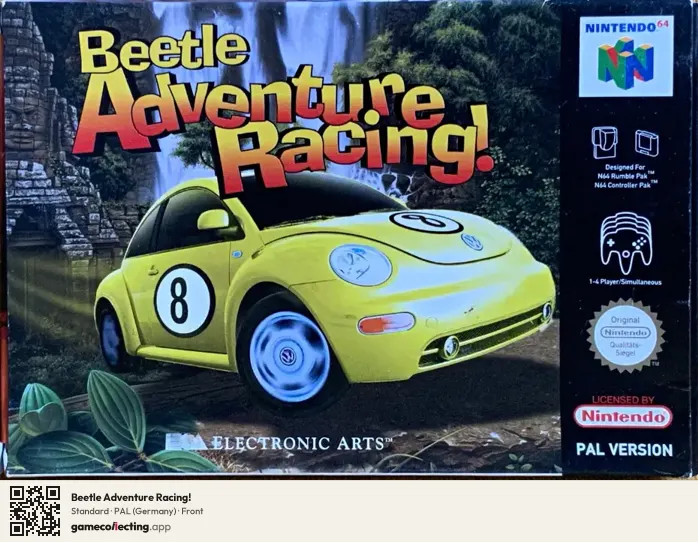 Beetle Adventure Racing! Nintendo 64, Germany box front