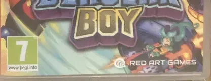 Berserk Boy, the PEGI square on its front