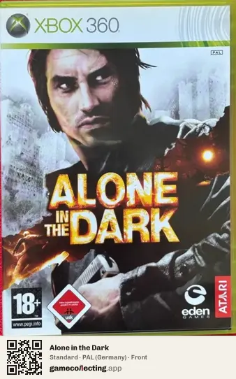 Alone in the Dark Xbox 360, Germany box front