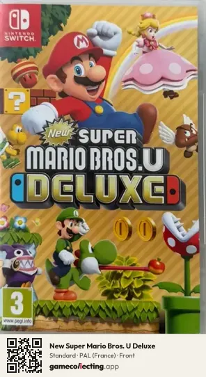 New Super Mario Bros. U Deluxe Nintendo Switch, France box front
