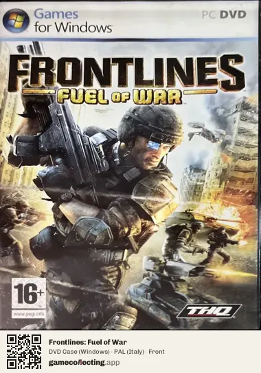Frontlines: Fuel of War Computer, Italy box front