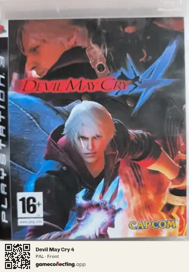 Devil May Cry 4 PlayStation 3, PAL box front