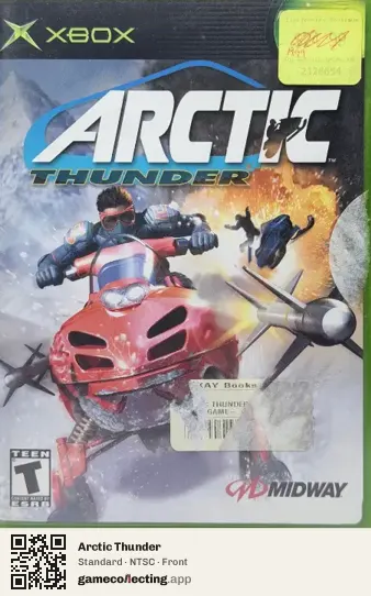 Arctic Thunder Xbox, NTSC box front