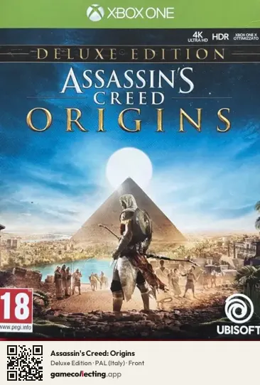 Assassin's Creed: Origins Xbox One, Italy box front