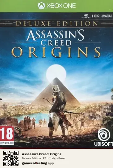 Assassin's Creed: Origins Xbox One, Italy box front