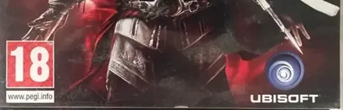 Assassin's Creed II, the PEGI square on its front