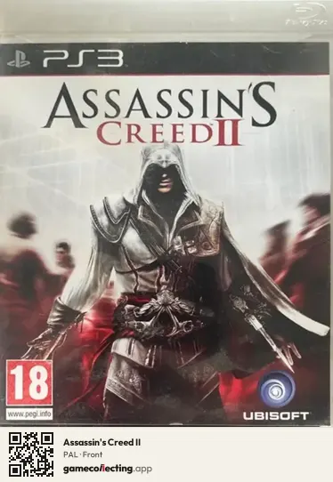 Assassin's Creed II PlayStation 3, PAL box front