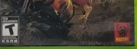 Heavy Fire: Shattered Spear, the ESRB box on its front