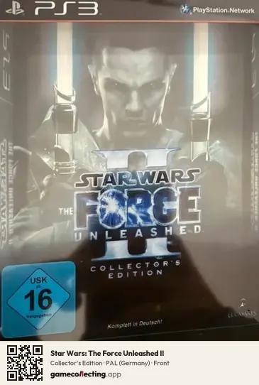 Star Wars: The Force Unleashed II PlayStation 3, Germany box front