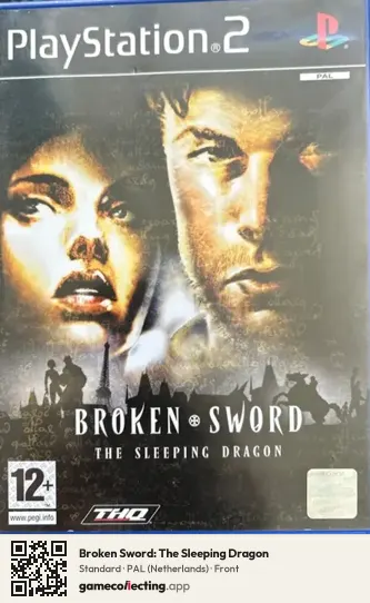 Broken Sword: The Sleeping Dragon PlayStation 2, Netherlands box front