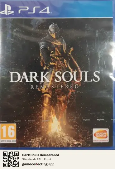 Dark Souls Remastered PlayStation 4, PAL box front