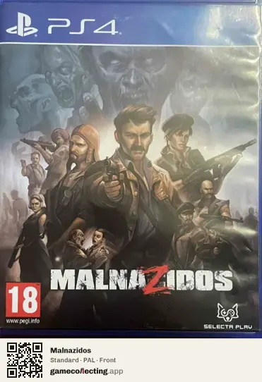 Malnazidos PlayStation 4, PAL box front