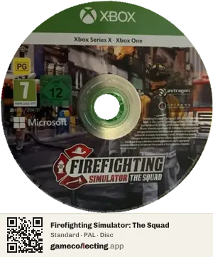 Firefighting Simulator: The Squad Xbox Series X, PAL disc