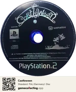 Castleween PlayStation 2, PAL disc