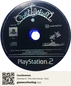Castleween PlayStation 2, PAL disc