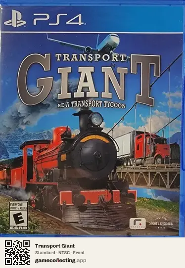Transport Giant PlayStation 4, NTSC box front