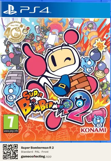Super Bomberman R 2 PlayStation 4, PAL box front