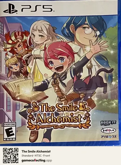 The Smile Alchemist PlayStation 5, NTSC box front