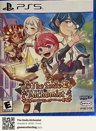 The Smile Alchemist PlayStation 5, NTSC box front