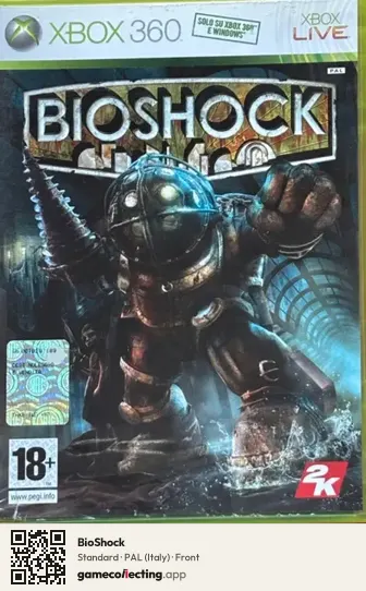BioShock Xbox 360, Italy box front