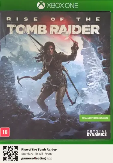 Rise of the Tomb Raider Xbox One, Brazil box front