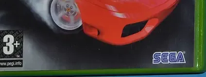 OutRun 2, the PEGI square on its front